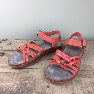 chaco fallon leather sandal